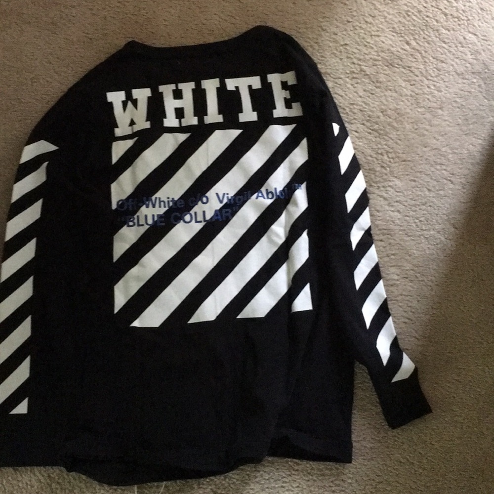Off white long sleeve t shirt